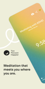Ten Percent Happier Meditation (PREMIUM) 2024.3 Apk for Android 1
