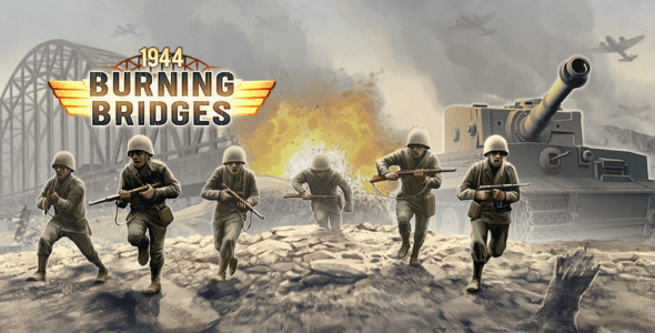 1944 burning bridges android games cover