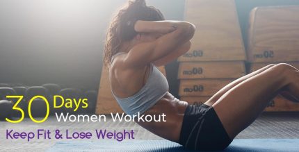 30 Days Women Workout Fitness Challenge cover