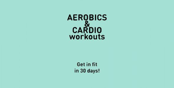 Aerobics workout at home endurance training Premium