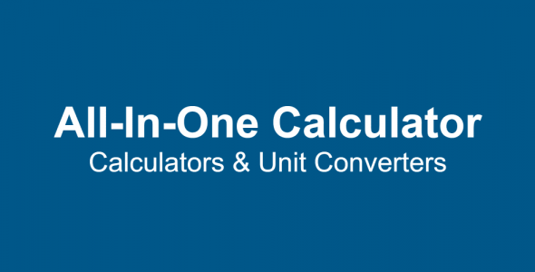All In One Calculator and Unit Converter PRO