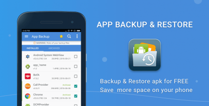 App Backup Restore