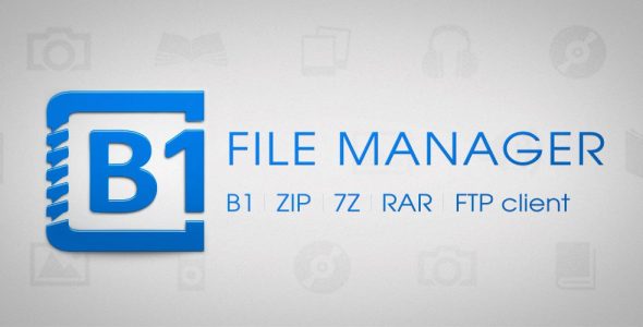B1 File Manager and Archiver Cover