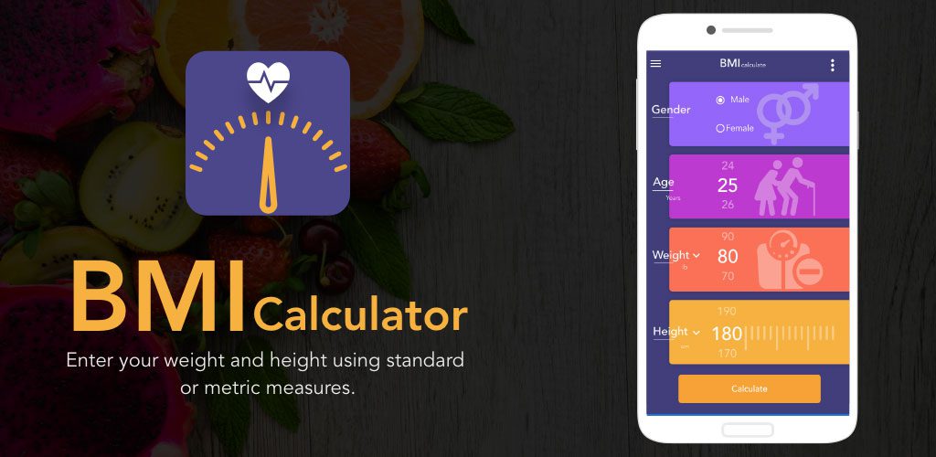 BMIBMR and Body Fat Calculator Weight Tracker PRO
