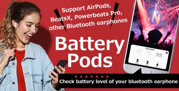 Battery Pods for AirPods battery