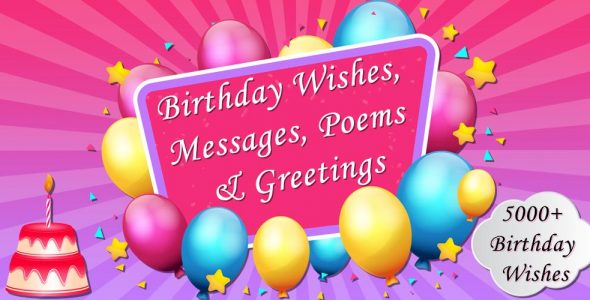 Birthday Wishes Messages Poems Greetings