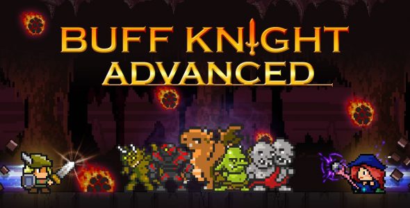 Buff Knight Advanced Retro RPG Runner Cover