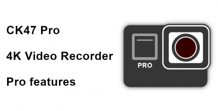 CK47 Pro video recorder 4K Cover