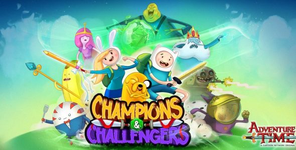 Champions and Challengers Adventure Time Cover