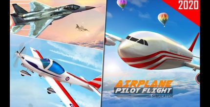 City Airplane Pilot Flight Sim New Plane Games Cover