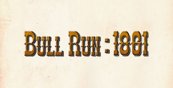 Civil War Bull Run 1861 Cover