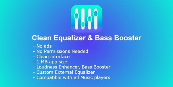 Clean Equalizer Bass Booster Pro For headphones