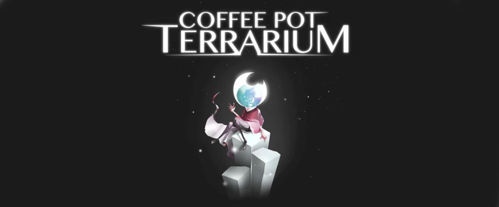 Coffee Pot Terrarium Cover