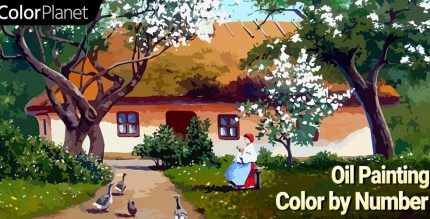 ColorPlanet Oil Painting Color by Number Free Cover