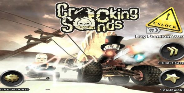 Cracking Sands Combat Racing Cover