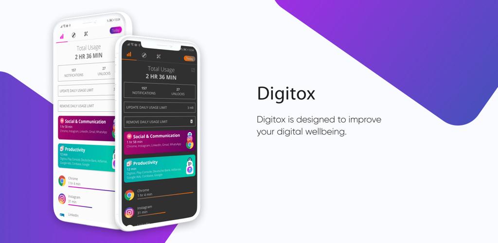Digitox Digital Wellbeing Screen Time