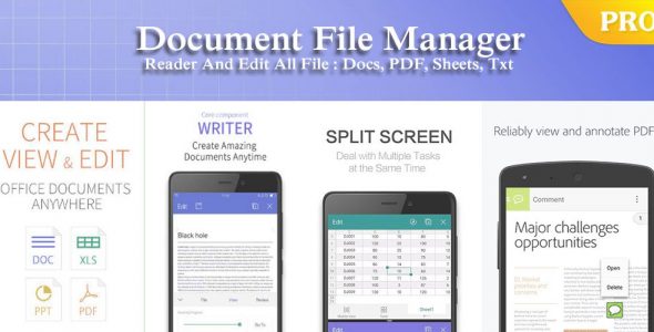 ES Office Document Word Office XLS PDF Reader