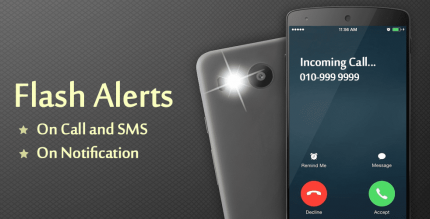 Flash Alerts on Call and SMS Premium Cover