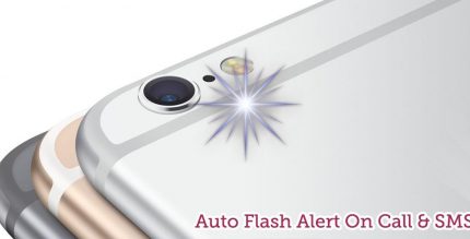 Flash on Call and SMS Automatic flashlight 2019