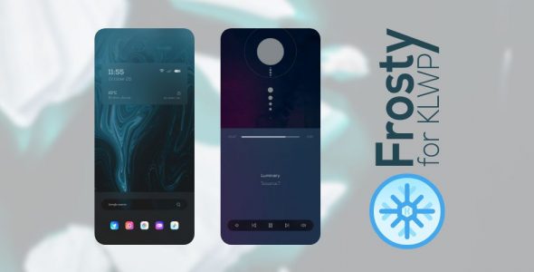 Frosty for KLWP Cover