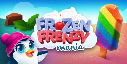 Frozen Frenzy Mania Match 3 Cover