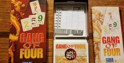 Gang of Four The Card Game Bluff and Tactics