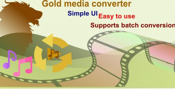 Gold Media Converter Pro Cover