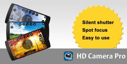 HD Camera Pro silent shutter