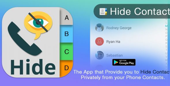 Hide Phone Number Contacts PRO
