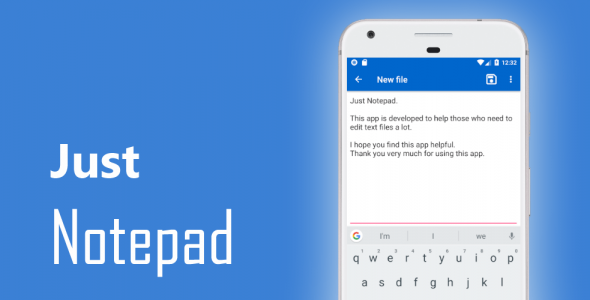 Just Notepad Pro Simple Notepad w File Browser