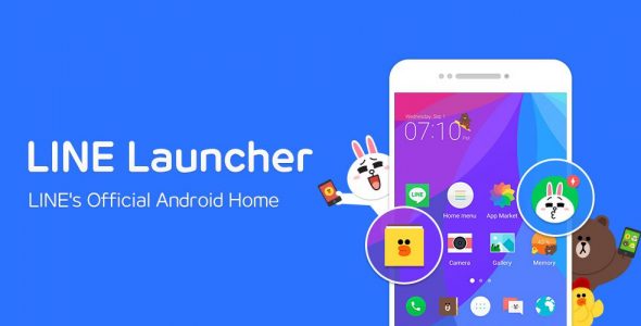 LINE Launcher Cover