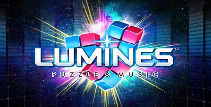 LUMINES PUZZLE AND MUSIC Cover