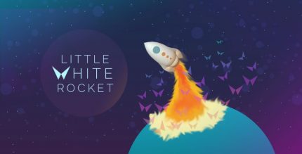 Little White Rocket Cover