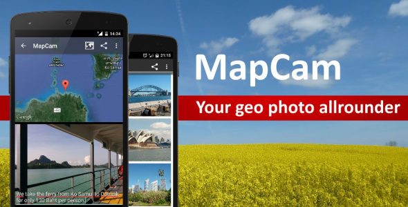 MapCam Pro Geo Camera Collages