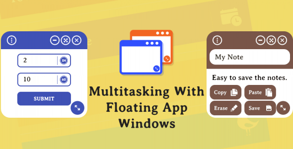 Multitasking with Floating app windows 1