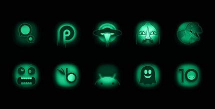 Night Vision Stealth Green Icon Pack cover