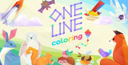 One Line Coloring Cover