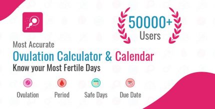 Ovulation Calculator Calendar to Track Fertility cover