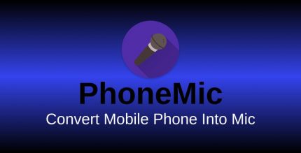 Phone Mic Use Phone as Mic for Loudspeakers