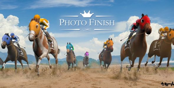 Photo Finish Horse Racing Cover b