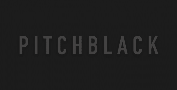 PitchBlack S Cover