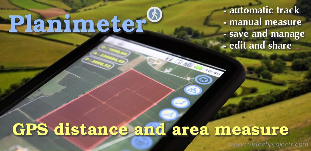 Planimeter GPS area measure land survey on map