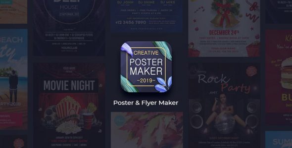 Poster Maker Flyer Designer Ads Page Designer Pro