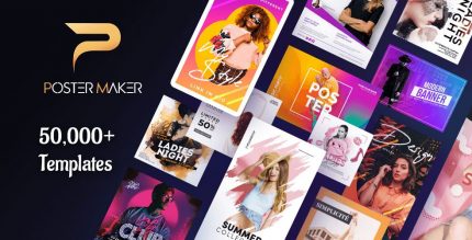 Poster Maker Flyers Banner Ads Card Designer Premium