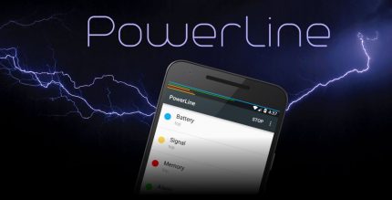 PowerLine On screen battery signal data lines PRO