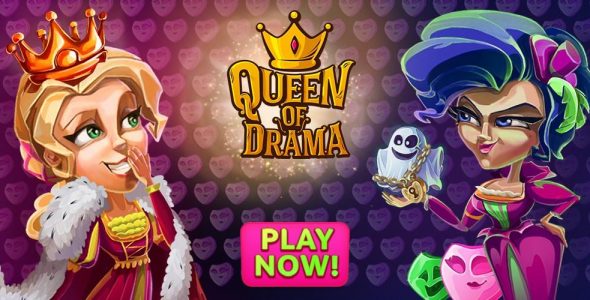 Queen of Drama Match 3 Game