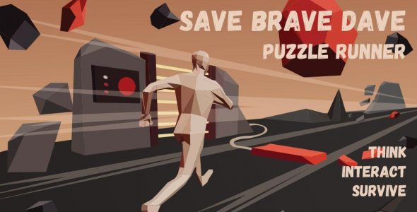 Save Brave Dave Puzzle Runner