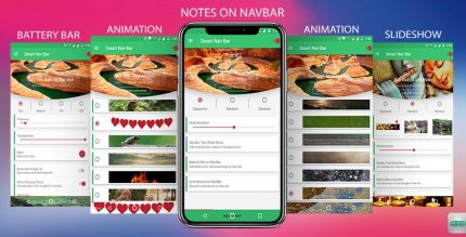 Smart navigation bar – navbar slideshow