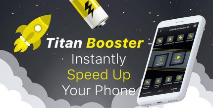 Titan Booster Instantly Speed Up Your Phone cover