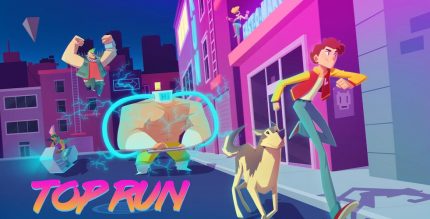 Top Run Retro Pixel Adventure Cover